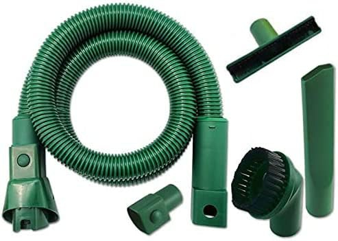 DL SERVICE TUBO ASPIRAPOLVERE FOLLETTO FLESSIBILE KIT ACCESSORI VK 130-131 VK 135-136 VK 140-150-200 COMPATIBILE, Verde