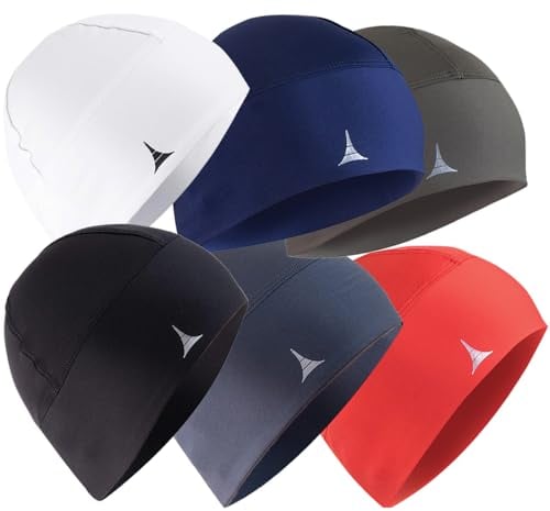 French Fitness Revolution - Schweißabweisende, Atmungsaktive Laufmütze, Helmfutter - Optimale Feuchtigkeitsableitung - Ideal zum Tragen unter einem Helm