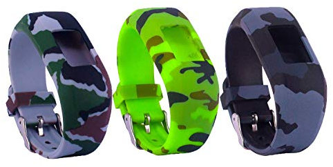 Chofit Ersatz-Armband für Vivofit Jr.2, weiches Silikon, kompatibel mit Garmin Vivofit jr 2 Activity Tracker (Camo Serie 2nd)