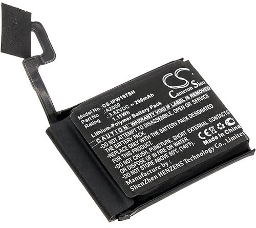 Battery Replacement Compatible for Apple A1976, Watch Series 4 44mm,