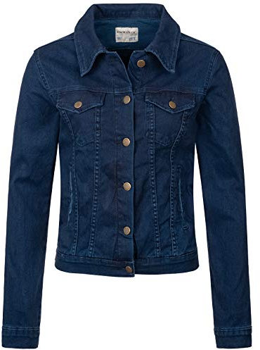 Rock Creek Damen Jeans Jacke Übergangs Jacke Denim Blouson Stretch Kurz Classic Jeansjacken Urban Stonewash D-401 Indigoblau XL