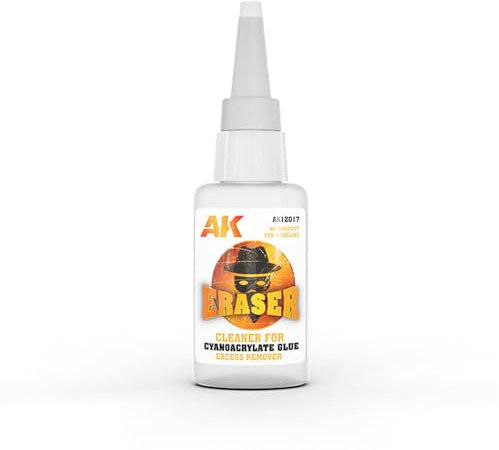 AK Interactive AK12017 Eraser – Cleaner for Cyanoacrylate Glue Excess Remover