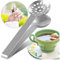 Beautiful Stainless Steel Tea Tongs Tea Bag Squeezer Holder Grip Spoon Mini Sugar Clip Kitchen Bar Tools Durable and Useful