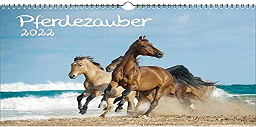 Pferdezauber DIN A3 Kalender für 2022 Pferde und Fohlen - Seelenzauber