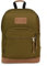 JanSport Right Pack Premium Rucksack - Tagesrucksack mit 15 Zoll Laptophülle, Hauptfach, Wasserflaschentasche, Grün (Army Green), M, Right Pack Premium