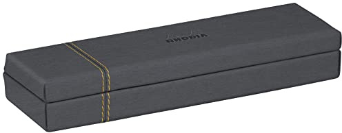 Rhodia 194510C Stiftetui 21x5,5x3cm Kunstleder Titan