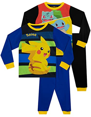 Pokemon Boys Pyjamas 2 Pack