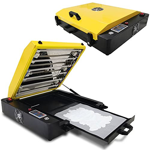 CALCA 220V DTF Oven 11.7in x 16.5in A3 A4 Pro Curing Oven DTF Heat Transfer Oven Transfer Film DTF Sheet Drawer Model Direct to Film Transfer Printing for T-Shirts Clothes