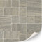 3 fogli di piastrelle autoadesive per case delle bambole scala 1:12 (mosaico pietra naturale)