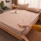 YUDEYU Spannbettuch Quilt-Bastelschicht rutschfeste Befestigung Matratzenschoner(Khaki,80x200cm/high 5-25cm)