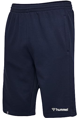 hummel hmlMOVER Cotton Bermuda Shorts Kids, Marine, 164