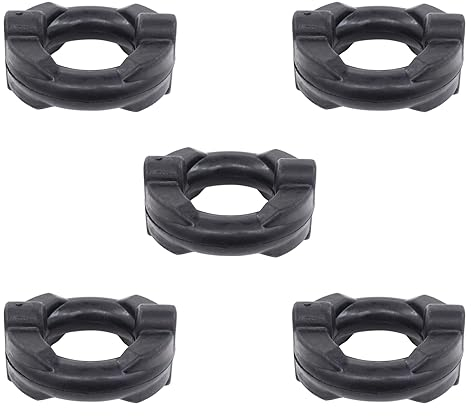 Auspuffgummi Auspuffhalter Gummihänger Auspuff Gummi Halter Endrohr Schalldämpfer Halterung Aufhänger Endschalldämpfer Haltegummi Abgasanlage für 3er E30 5er E12 E28 E34 6er E24 7er E23 E32