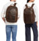 STILORD 'Alura' zaino grande da donna e da uomo in pelle zaino moderno daypack con molti scomparti zaino per laptop 15,6 pollici zaino da città, Colore:florida - marrone