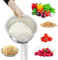 YLARMY Rice Strainer and Colander Bowl With Side Drainer,Metal Rice Washer 18/8 Stainless Steel Rinser Washing Bowl For Quinoa, Fruits,Vegetables, lentils,Beans,Grain,Kitchen Food Strainer Basket