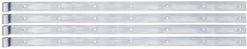 Alberts 862459 Ladenband | in verschiedenen Ausführungen | galvanisch blau verzinkt | Rolle Ø16 mm | Größe 1000 x 40 mm | 4er Set