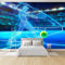 Fototapete Vlies Tapete Tennis 350x256 cm 3D Effekt Wandbild Vlies Wandtapete Moderne Wohnzimmer Mural Schlafzimmer Kinderzimmer TV Hintergrund Wand Dekora