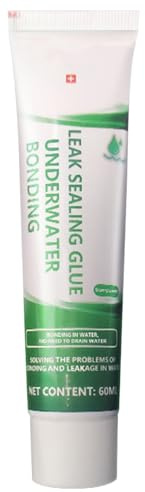 Colle Sans Danger Pour Aquarium – 60 Ml De Mastic Pour Équipement D'aquarium | Adhésif De Réparation D'aquarium, Mastic Silicone Pour Aquarium | Scellant Adhésif Imperméable, Accessoires De Colle Pour