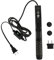 Milisten Chauffe Aquarium Rallonge avec Plusieurs Prises Testeur De Ph De l'eau Prise Électrique Barre De Fer D'électrolyse Multiprise Multiprise USB Multiprise Plastique Black