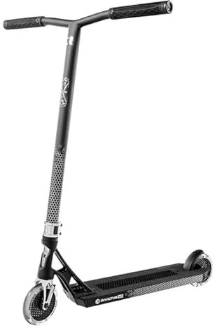 Root Industries Invictus V3 Stunt-Scooter H=88cm I Kompletter I Trick Tret Roller I Fortgeschritten (Schwarz/Chrome)