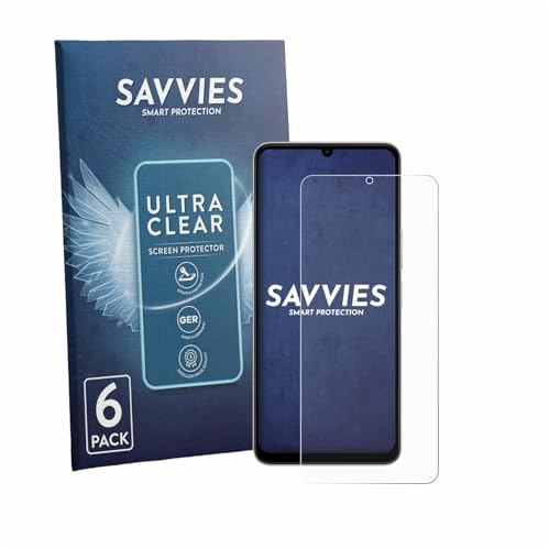 Savvies 6 Stück Schutzfolie für Vivo Y11 2026 Displayschutz-Folie Ultra-Transparent