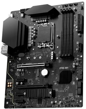 Z790-S01 Motherboard LGA1700 Unterstützt I9-14900K I7-13700K I5-12400F CPU DDR5 7000 MHz HDMI M.2 LGA1700 ATX Board for MSI, Replacement Part