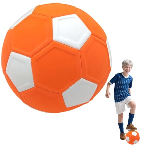 Gobesty Fussball Curve Ball, Curve Ball Fussball Größe 5, Curveball Fußball Für Kinder, Eva Gummi Swerve Fußballs, WasserdichtBalls Training Wettbewerb für Kinder Jugendliche