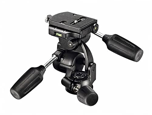 Manfrotto 3-Way Pan/Tilt Head with RC4 Quick Release Plate (808RC4)