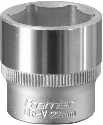 Sealey S3822 Walldrive Socket 22Mm 3/8Sq Drive