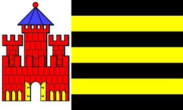 Fahne Flagge Stadt Ratzeburg Grösse 1,50x0,90m