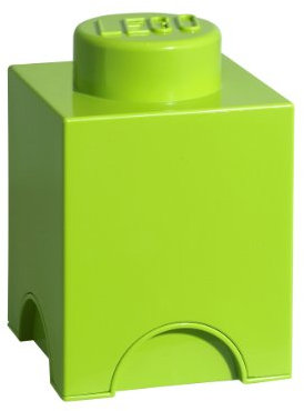 Lego Aufbewahrungsbox Spielzeugkiste Box 1er hellgrün