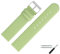 MARBURGER Uhrenarmband 16mm Leder Gruen Silber - Montage Set 7611662000120