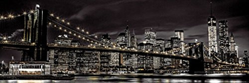 GB eye Bilderrahmen Jumbo 53 x 158 cm New York Türposter Assaf Frank