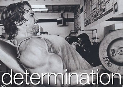 Motivational – Arnold Schwarzenegger – Entschlossenheit – Gym – Entschlossenheit – A3 Poster – Zitat Zeichen Poster Kunstdruck Bild, Sport, Boxen, Radfahren, Leichtathletik, Bodybuilding, Triathlon, Basketball, Fußball, Rugby, Schwimmen, Boxen, Martial Arts, Golf, Hockey, Squash