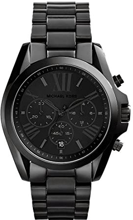 Michael Kors Mens Chronograph Quartz Watch with Stainless Steel Strap MK5550