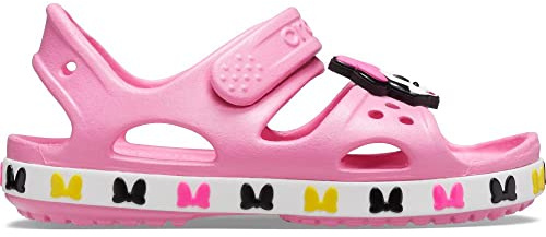 Crocs Disney Mickey Sandalo Rosa Da Bambina 206170-669