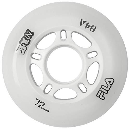 FILA SKATES URBAN Rollenset für Kinder Unisex, Unisex Kinder, 60760288, Bianco, 72mm/84A