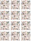 Panorama Azulejos Adhesivos Cocina Baño Pack de 24 Baldosas de 20x20cm Piedras Color Rosa - Revestimiento de Paredes - Cenefas Adhesivas