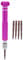 5-in-1-Multifunktionaler Kleiner Schraubendreher, Hardware-Werkzeuge aus Aluminiumlegierung für Brillen/Elektronik/Handy/Schmuck und Mehr(Rosa), Schraubenzieher set