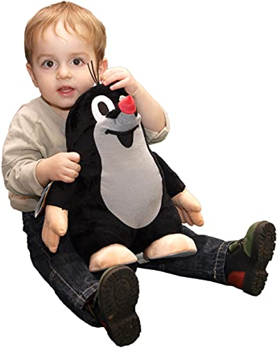 Plüschtier Kuscheltier 50 cm Original Der Kleine Maulwurf Stehend Stofftier Schmusetier für Kinder Baby Jungen Mädchen