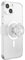 PopSockets iPhone 14 Plus Case with Phone Grip and Slide Compatible with MagSafe, Phone Case for iPhone 14 Plus, Wireless Charging Compatible - Clear