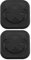 The Lord of the Tools 2pcs Support de Téléphone Portable Compatible avec Garmin Edge Support d'ordinateur de Vélo Anti-dérapant Adaptateur de Support de Téléphone Adhésif 40x40mm en Plastique Noir