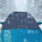 Frontscheibenabdeckung, Auto Frontscheibe Abdeckung Winterschutz, Faltbare Autoscheibenabdeckung, Magnet Fixiert, für Winterschneeschutz, Eisschutz, Staubschutz, Uv-Schutz Und Sonnenschutz(210*125cm)