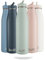 One Green Bottle New Evolution Collection Stainless Steel Water Bottle, Triple-Walled Isothermal Insulated, 800ml Leakproof Sports Cap for Hot and Cold Drinks Sage BOTL