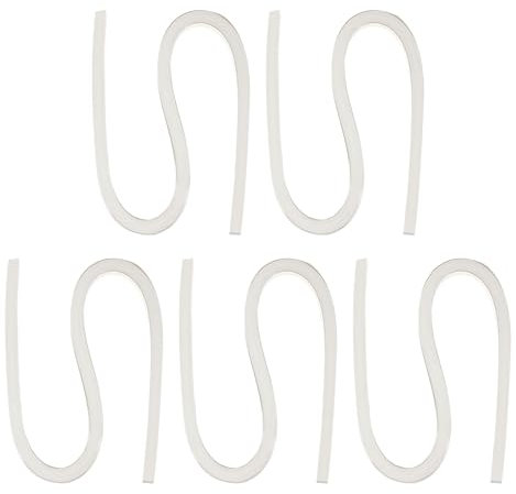 PATIKIL Quilling Streifen Papier 60 Stück 3/16(5mm) 54cm Origami Papier Quilling Streifen für Kunst DIY Handwerk Weihnachten Metallic Weiß