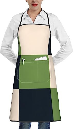 ATOurDealss Hochwertige Kochschürze mit Cartoon-Katze, perfekt zum Kochen und Grillen, King Queen Princess, One size