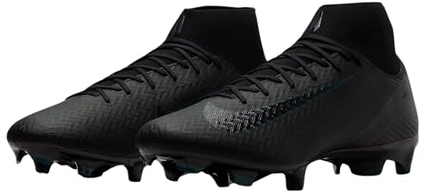 Nike ZM Superfly 10 ACAD FG/MG, Sneaker Uomo, Black/Black-Deep Jungle, 39 EU