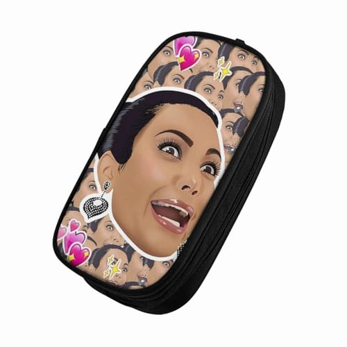 Otsyunc Gdfpkjugn Federmäppchen Große Kapazität Federtaschen [Design-2429] Mäppchen mit Reißverschluss Make-up Tasche