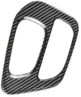 LFWAEE Interior Carbon Fiber Gear Shift Panel Auto Stickers Car Styling Accessories Für Dodge, Für Challenger 2015-2020