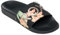 Roxy Damen Slippy Ii Sandale, Black/Green Print, 40 EU