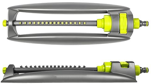 Lime Oscillating Bar Sprinkler LE-6301 - designed to cater to your lawn's specific watering needs.